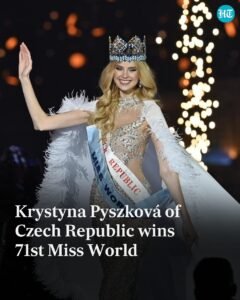 Miss World: Beauty from the Czech Republic is crowned, Vietnam is in the top 40 1