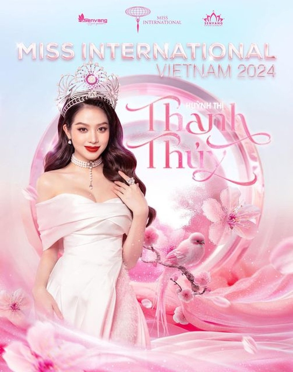 The image of Miss Thanh Thuy on the Miss International homepage attracted attention 1